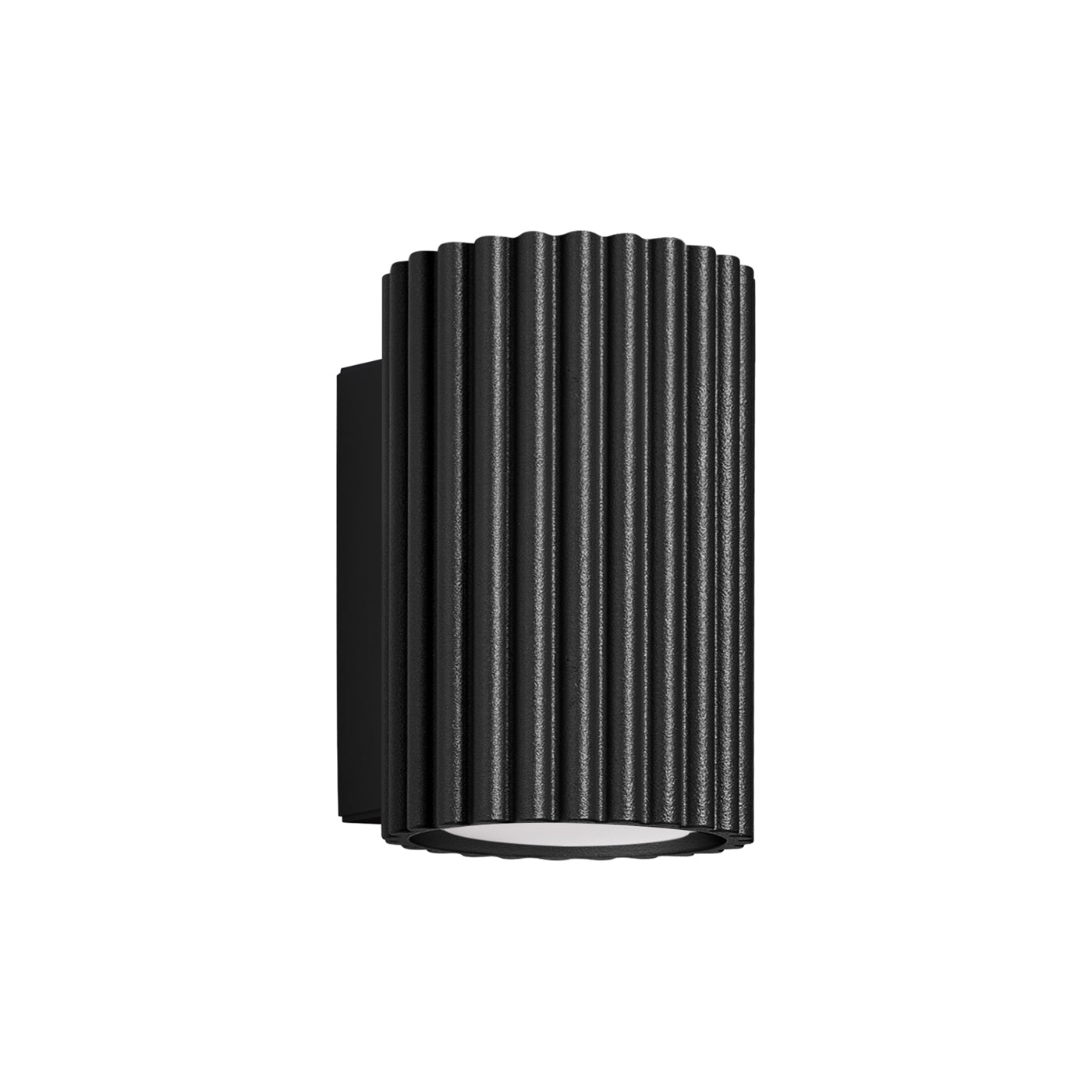 Wall lamp KARBON 10 black – minimalist Scandinavian wall lamp