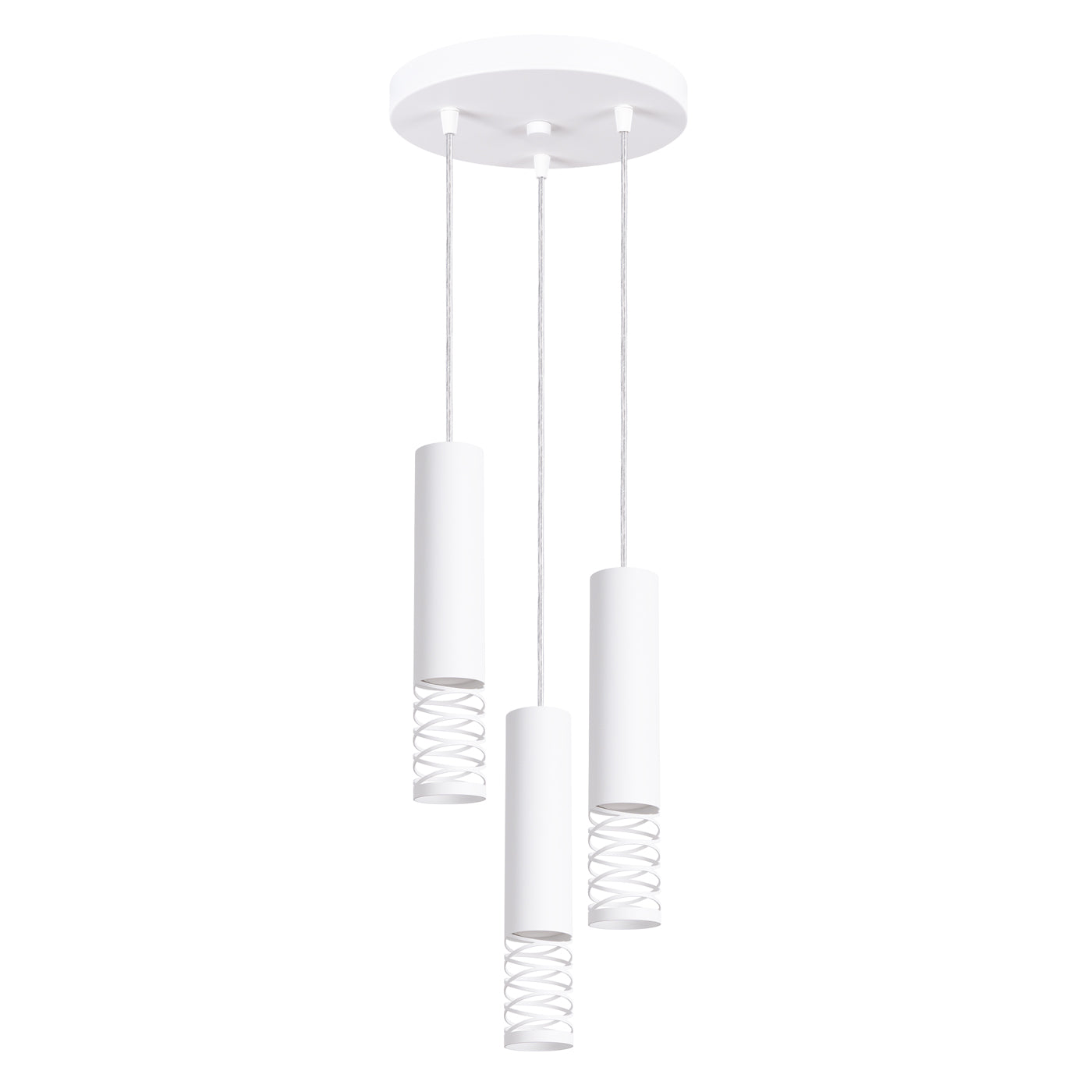 Pendant lamp LAMI 3P white – minimalist Scandinavian pendant light