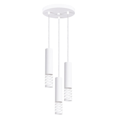 Pendant lamp LAMI 3P white – minimalist Scandinavian pendant light
