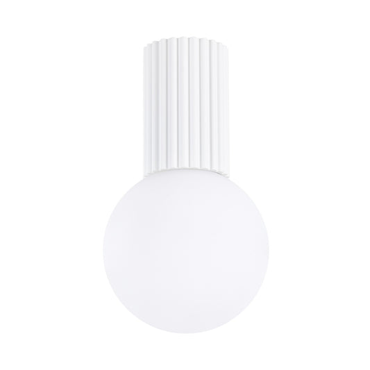 Ceiling lamp HALO white IP44 – modern Scandinavian ceiling fixture