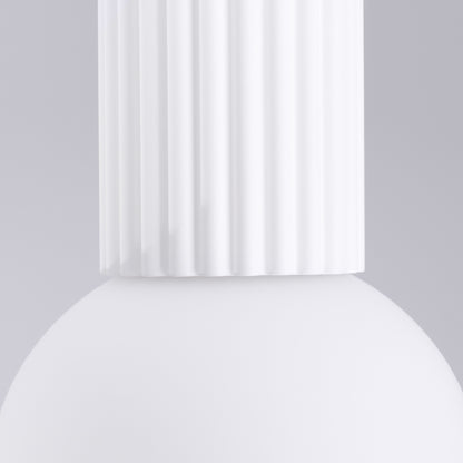Ceiling lamp HALO white IP44 – modern Scandinavian ceiling fixture