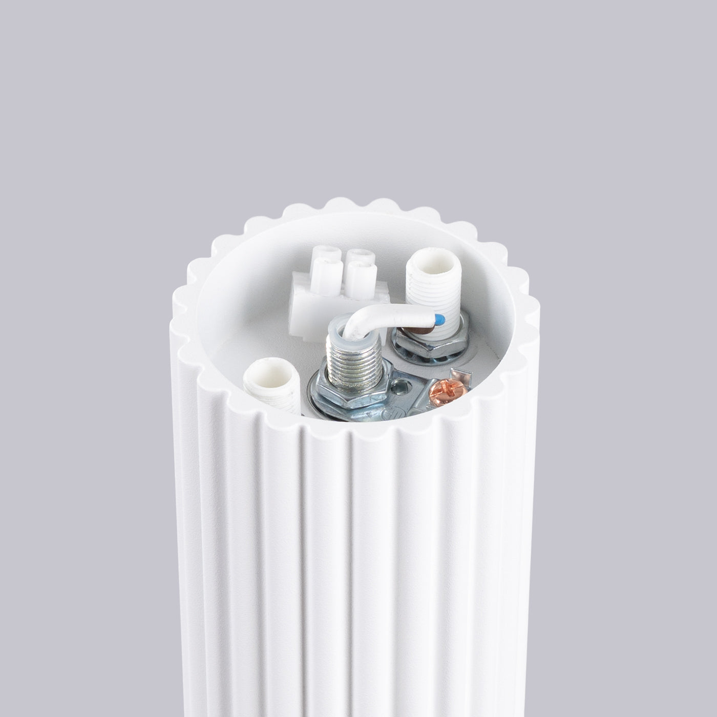 Ceiling lamp HALO white IP44 – modern Scandinavian ceiling fixture