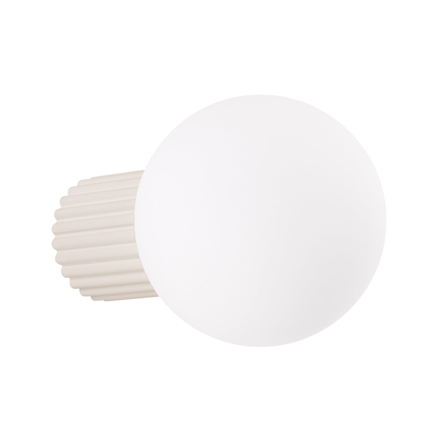 Wall lamp HALO beige IP44 – minimalist Scandinavian wall lamp