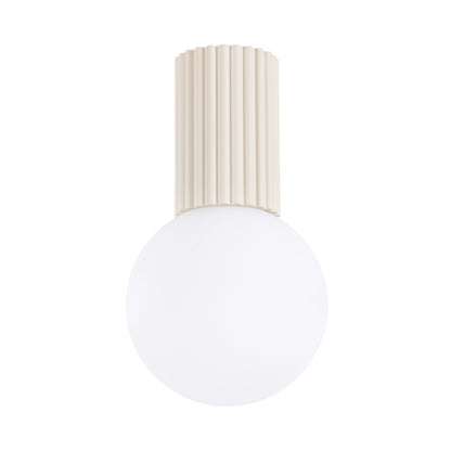 Ceiling lamp HALO beige IP44 – modern Scandinavian ceiling fixture
