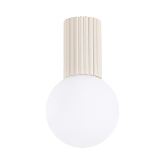Ceiling lamp HALO beige IP44 – modern Scandinavian ceiling fixture