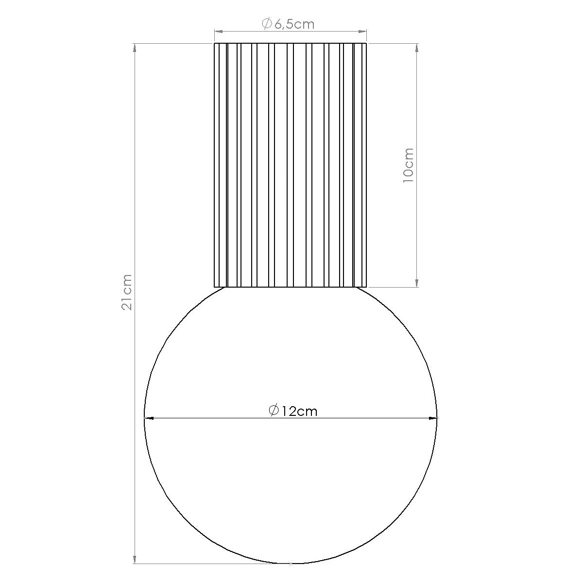Ceiling lamp HALO beige IP44 – modern Scandinavian ceiling fixture