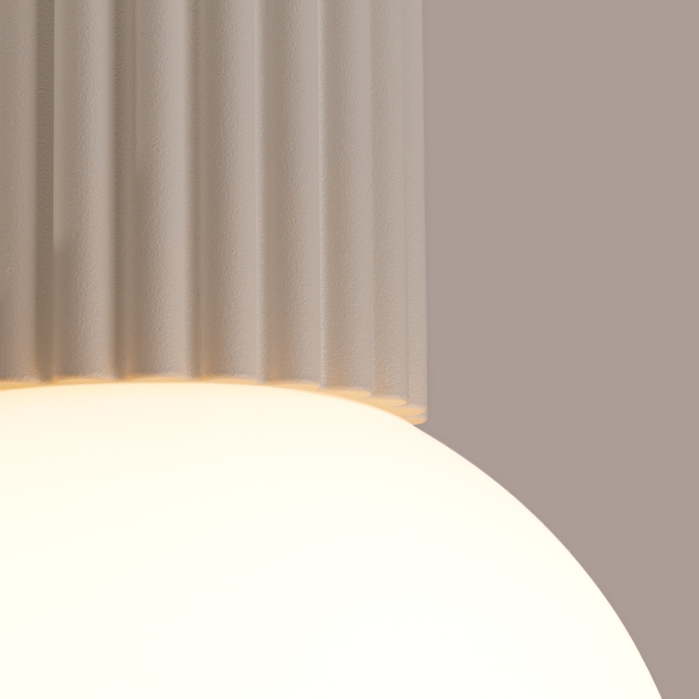 Ceiling lamp HALO beige IP44 – modern Scandinavian ceiling fixture