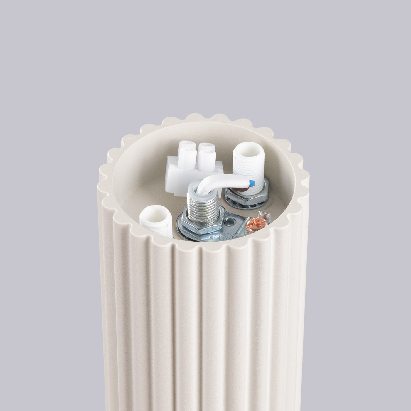 Ceiling lamp HALO beige IP44 – modern Scandinavian ceiling fixture