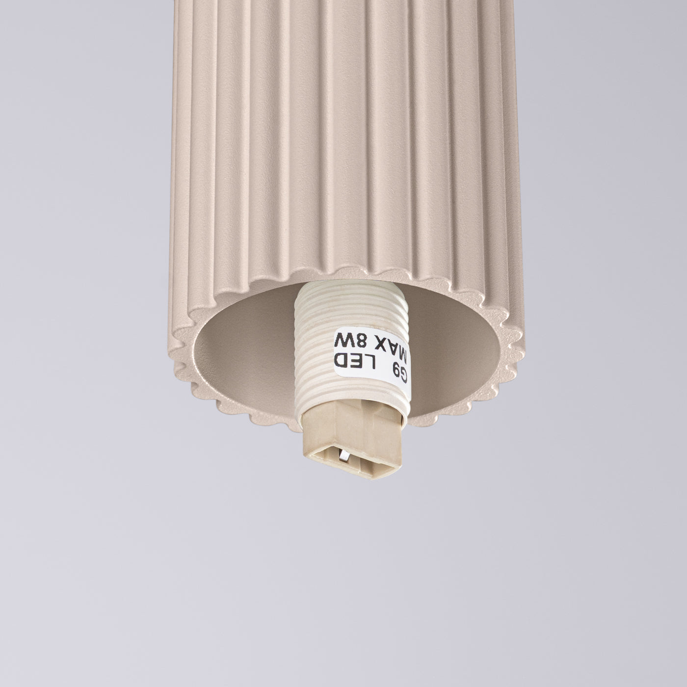Ceiling lamp HALO taupe IP44 – modern Scandinavian ceiling fixture